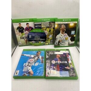 Lot of 6 Xbox One FIFA Soccer Games - FIFA 15,16,17,18,19,21 Bundle